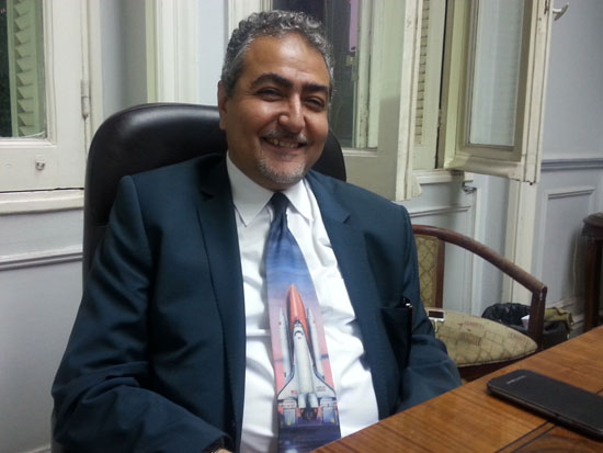 الدكتور خالد العامرى، النقيب العام للأطباء البيطريين