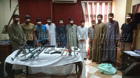 عصابة سرقة الكلابات بقنا