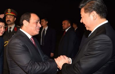الرئيس السيسي والرئيس الصيني