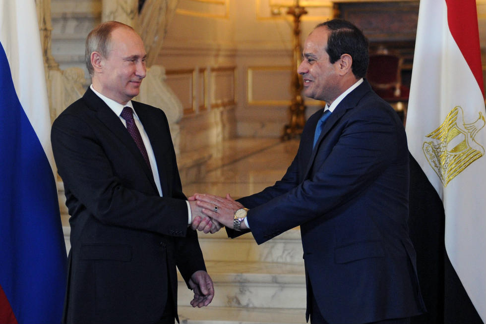 الرئيس عبد الفتاح السيسي مع الرئيس الروسي فلاديمير بوتين الرئيس عبد الفتاح السيسي مع الرئيس الروسي فلاديمير بوتين