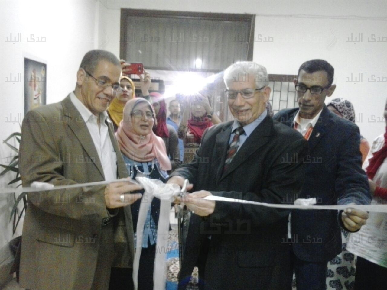  جامعة المنيا تحصل علي المركز الاول في مسابقه مجله الحائط