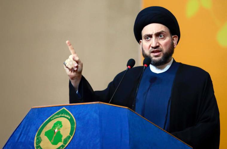 التحالف الوطني عمار الحكيم مع رئيس ائتلاف