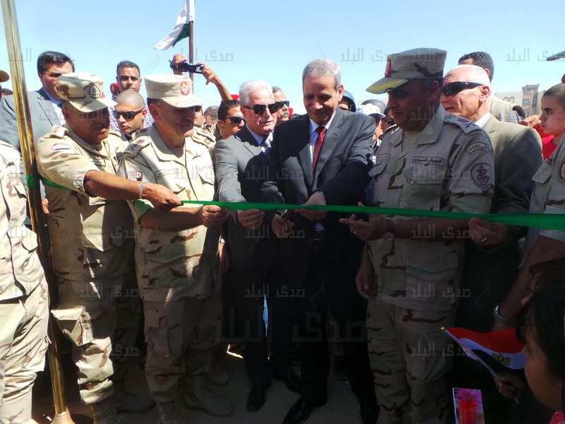 وزير التعليم و"عسكر" و"فودة" يفتتحون 5 مدارس بـ"رأس سدر"