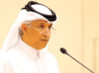 سلطان بن سعد المريخى وزير الدولة للشئو سلطان بن سعد المريخى وزير الدولة للشئو