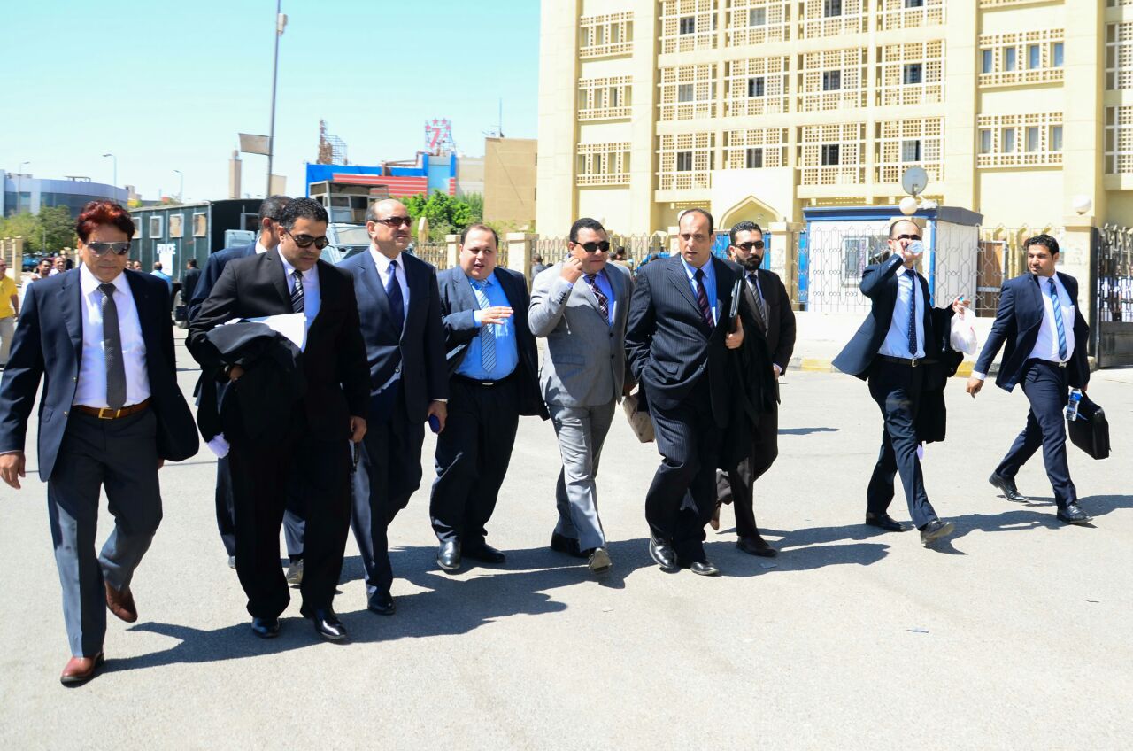 المستشار هشام جنينة خلال جلسة اليوم المستشار هشام جنينة خلال جلسة اليوم