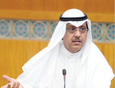 رئيس مجلس الأمة الكويتي مبارك بنيه الخرينج
