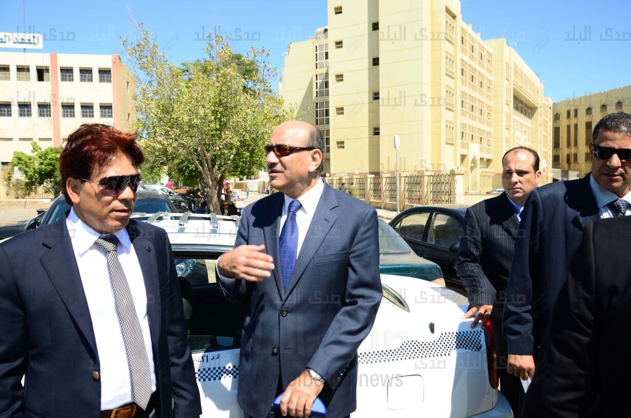 المستشار هشام جنينة خلال جلسة اليوم المستشار هشام جنينة خلال جلسة اليوم