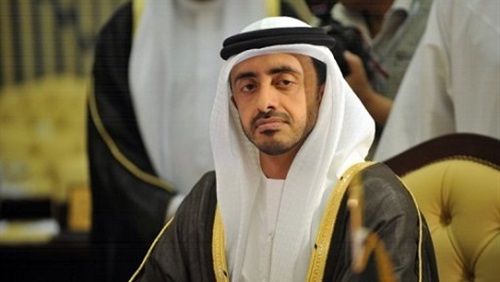 وزيرالخارجية والتعاون الدولى الإماراتى الشيخ عبدالله بن زايد وزيرالخارجية والتعاون الدولى الإماراتى الشيخ عبدالله بن زايد