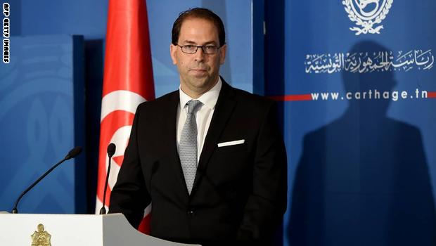  رئيس الحكومة التونسية يوسف الشاهد