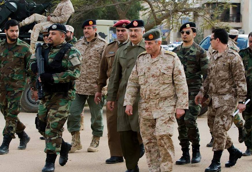 الجيش الليبي بقيادة حفتر