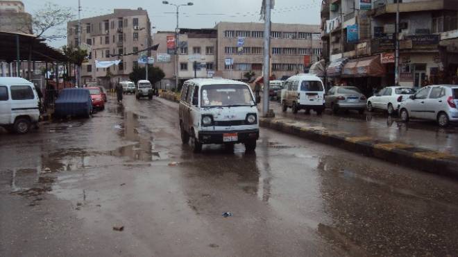 انفجار ماسورة مياه
