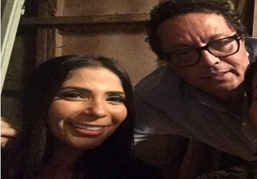 المخرج محمد ياسين والفنانة مني زكي 
