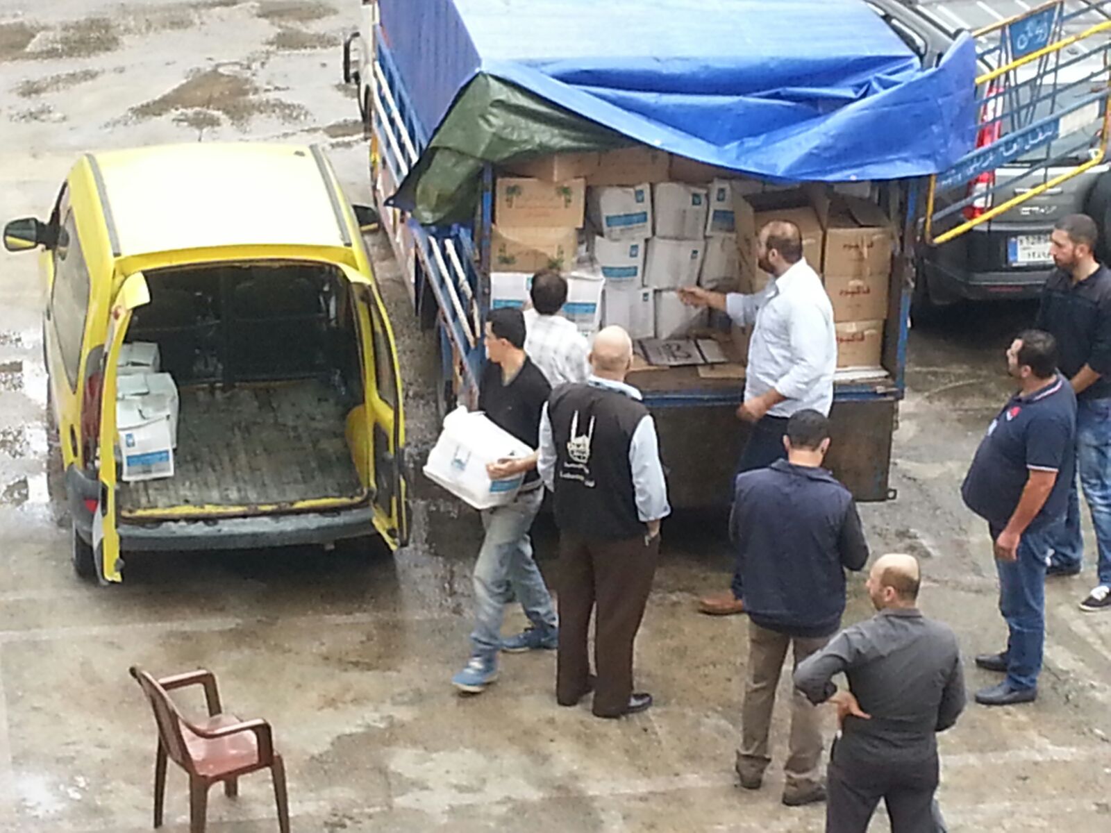 قافلة إغاثة