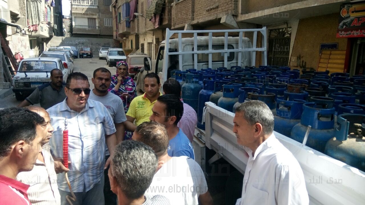 أزمة أنابيب البوتاجاز في عين شمس