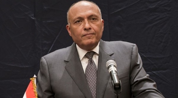  وزير الخارجية سامح شكري