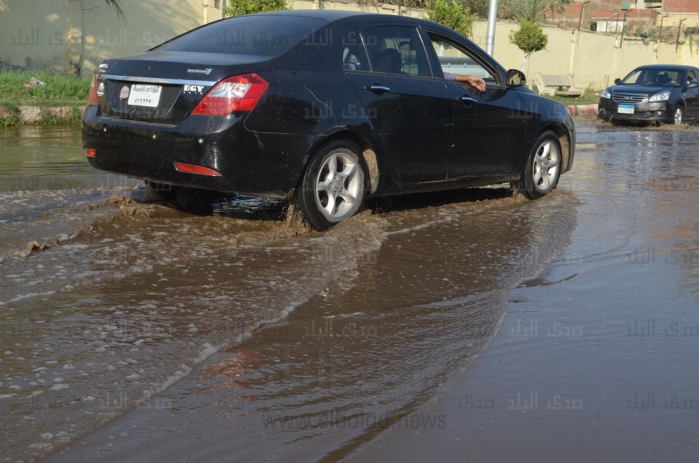  إنفجار ماسورة مياه الصرف الصحي