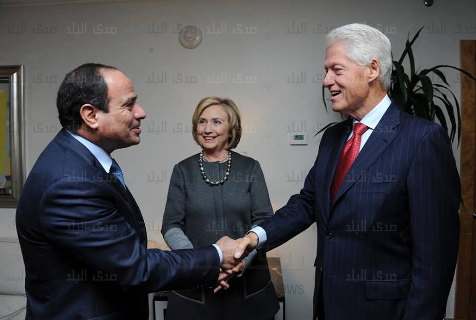 الرئيس السيسي وهيلاري كلينتون الرئيس السيسي وهيلاري كلينتون