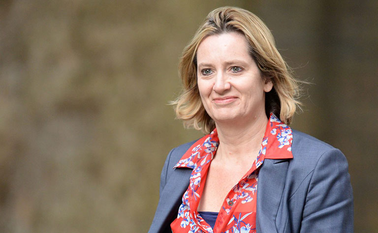  وزيرة الداخلية البريطانية، أمبر رود