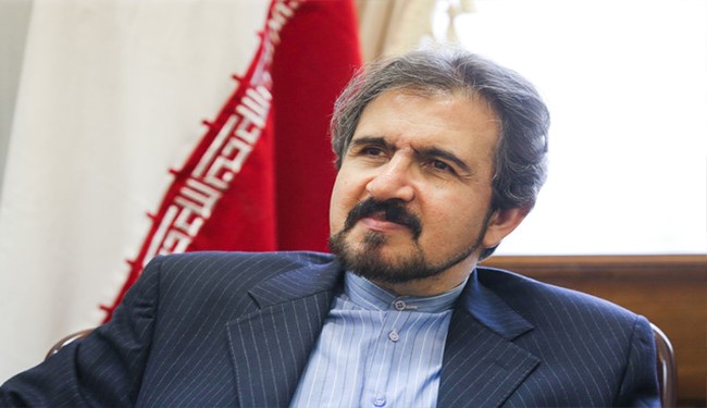 المتحدث باسم وزارة الخارجیة الإیرانیة بهرام قاسمي المتحدث باسم وزارة الخارجیة الإیرانیة بهرام قاسمي