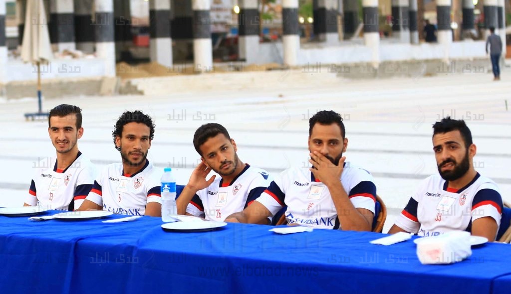 إجتماع لاعبي الزمالك إجتماع لاعبي الزمالك