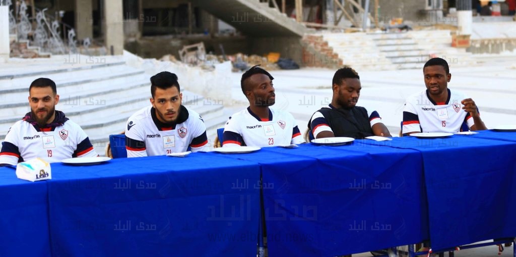 إجتماع لاعبي الزمالك