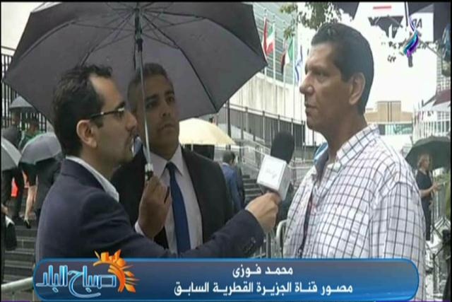 محمد فوزي مصور قناة الجزيرة القطرية السابق