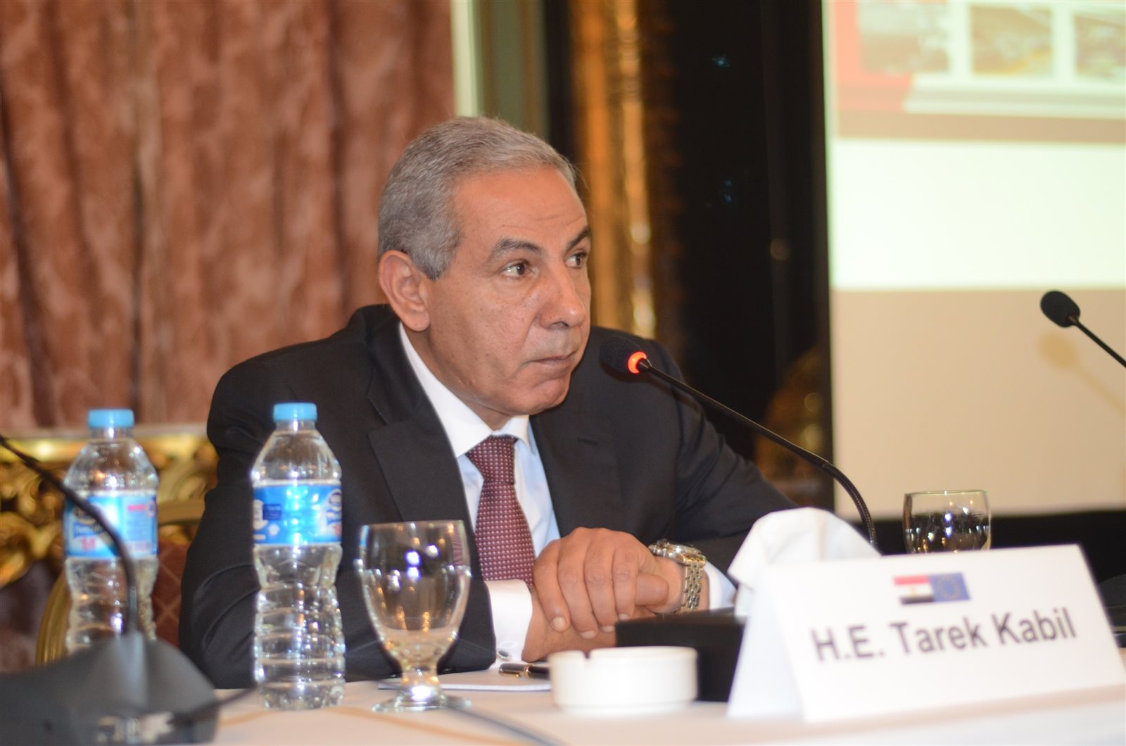 المهندس طارق قابيل وزير الصناعة والتجارة المهندس طارق قابيل وزير الصناعة والتجارة