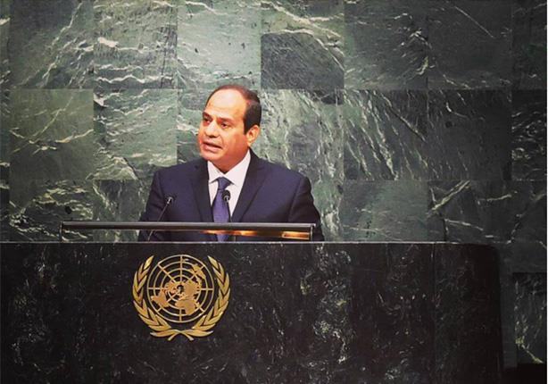 الرئيس عبد الفتاح السيسي في الأمم المتحدة بنيويورك الرئيس عبد الفتاح السيسي في الأمم المتحدة بنيويورك