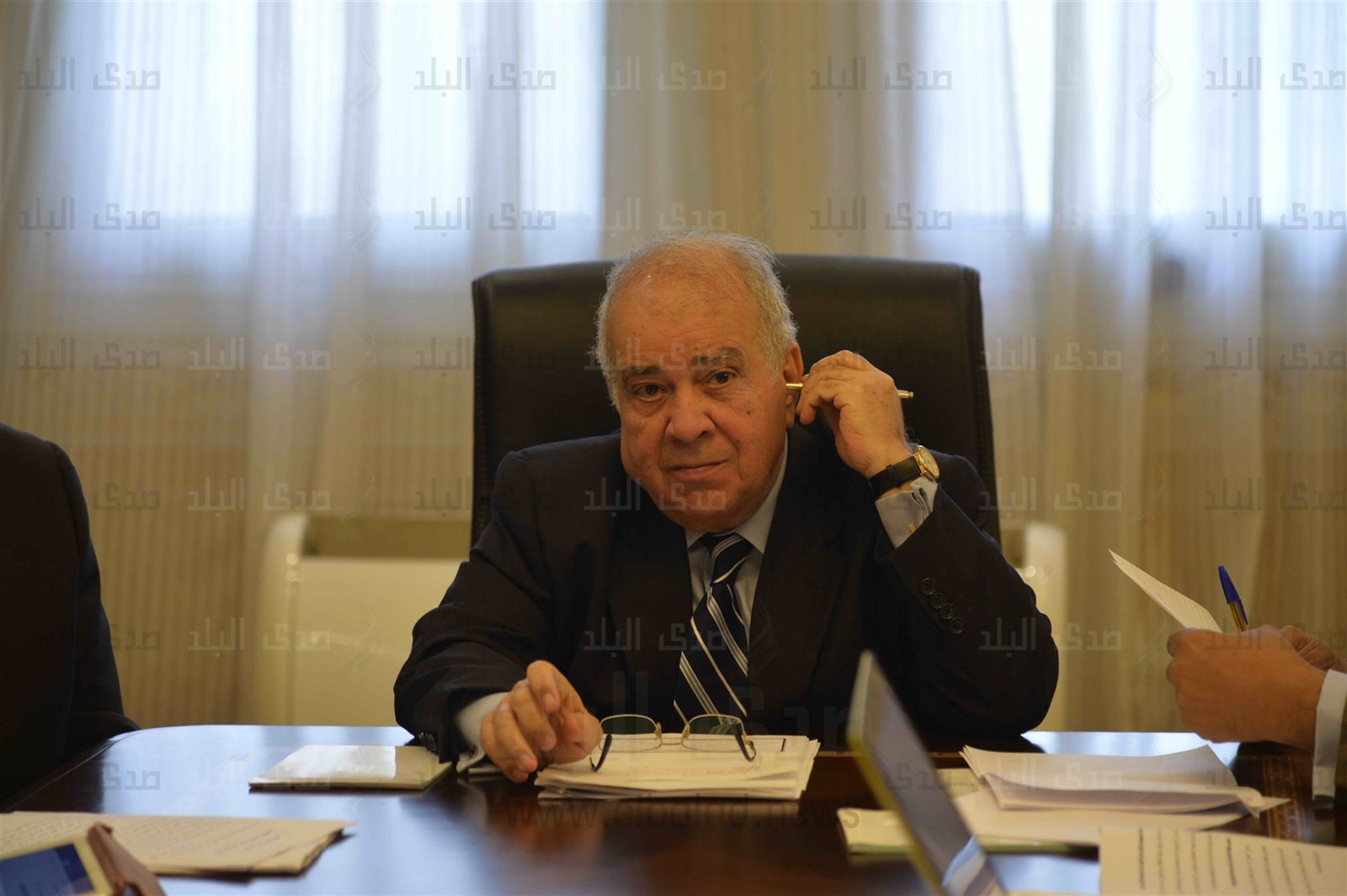  المستشار مجدى العجاتى، وزير الدولة للشئون القانونية والنياب