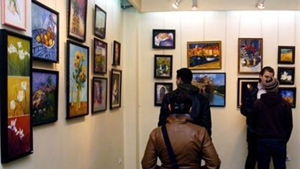 جمال "النيل" بريشة فنانة بلجيكة فى خمسين لوحة