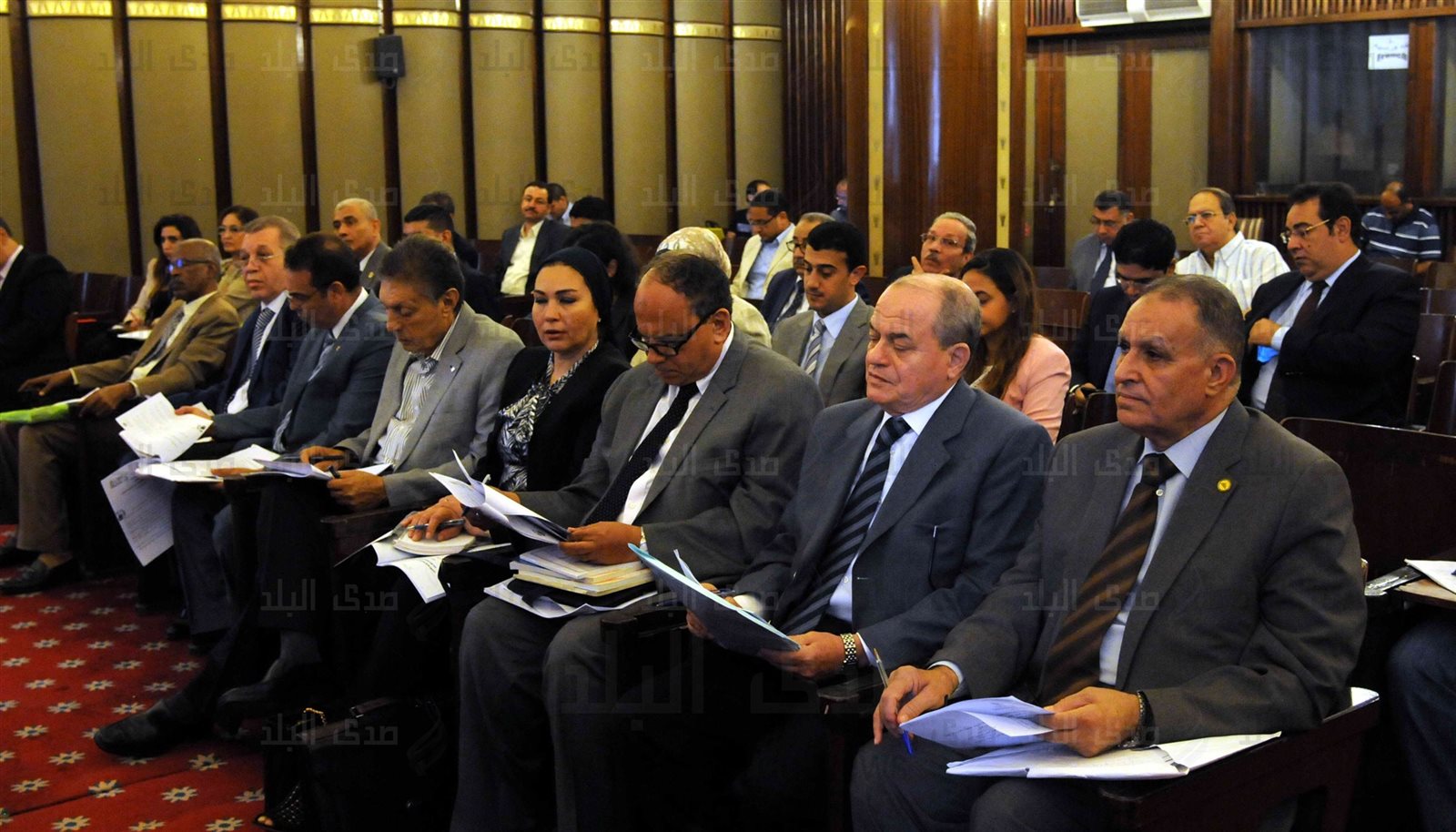 اعضاء البرلمان فى اللجنه 