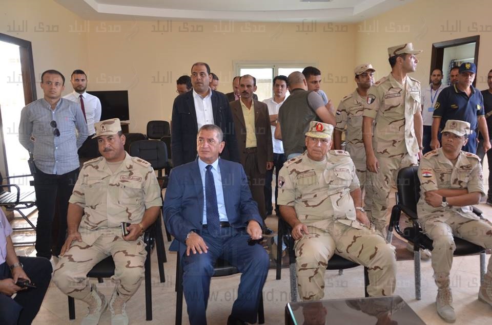 محافظ كفر الشيخ وقائد المنطقة الشمالية