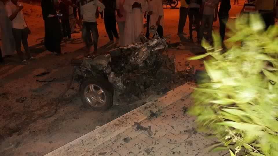 صورة من الانفجار 