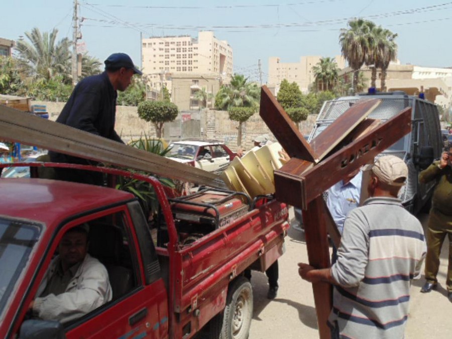 حملة لإزالة الإشغالات