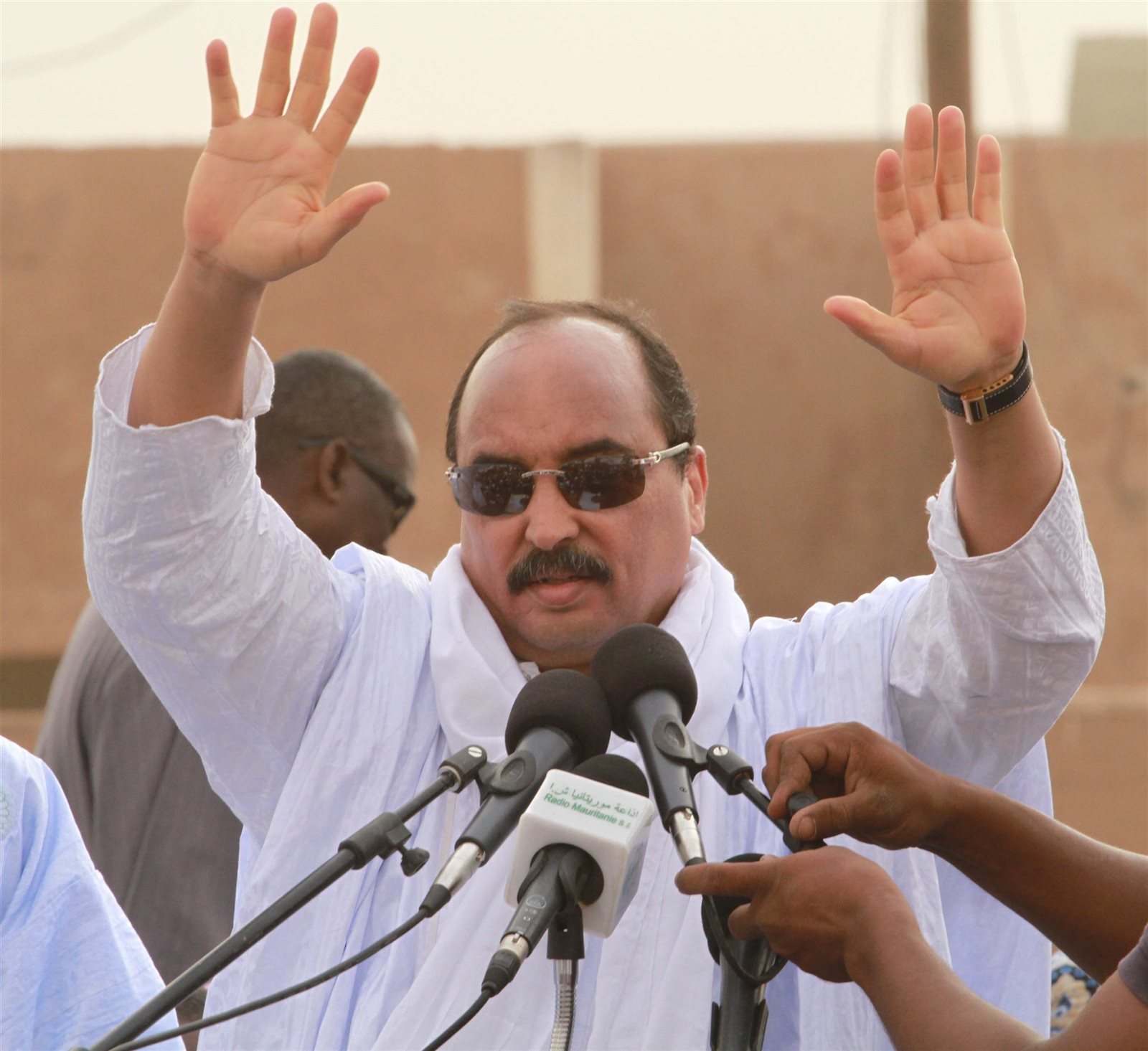 الرئيس الموريتاني محمد ولد عبد العزيز الرئيس الموريتاني محمد ولد عبد العزيز