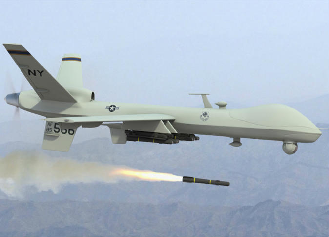  هجوم بطائرة أمريكية بلا طيار