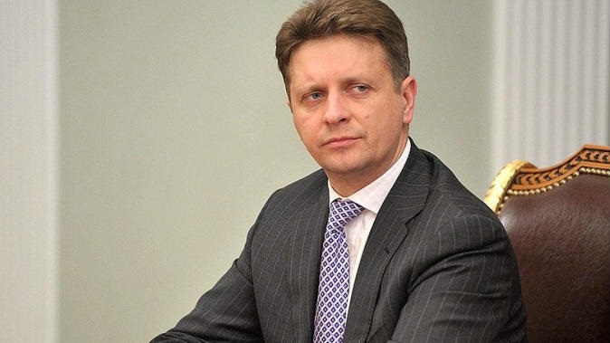  وزير النقل الروسي، مكسيم سوكولوف