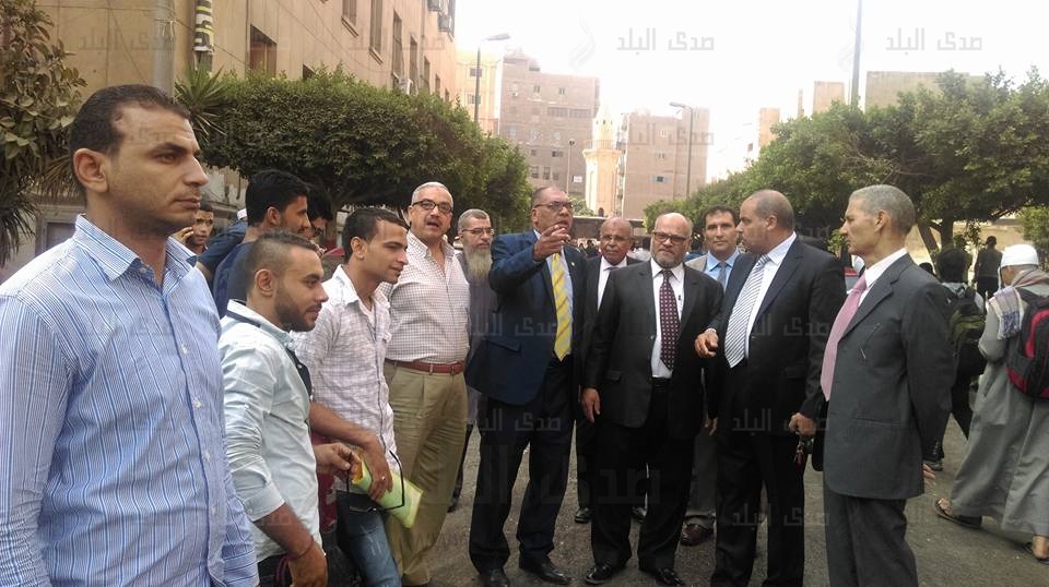 رئيس جامعة الأزهر يتفقد الكليات في أول يوم دراسة