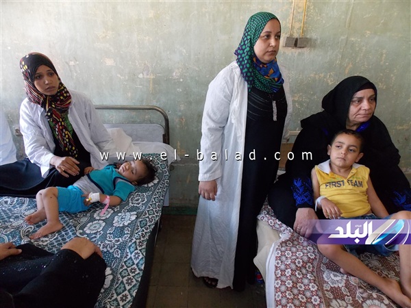 الأطفال بعد تناولهم المحلول 