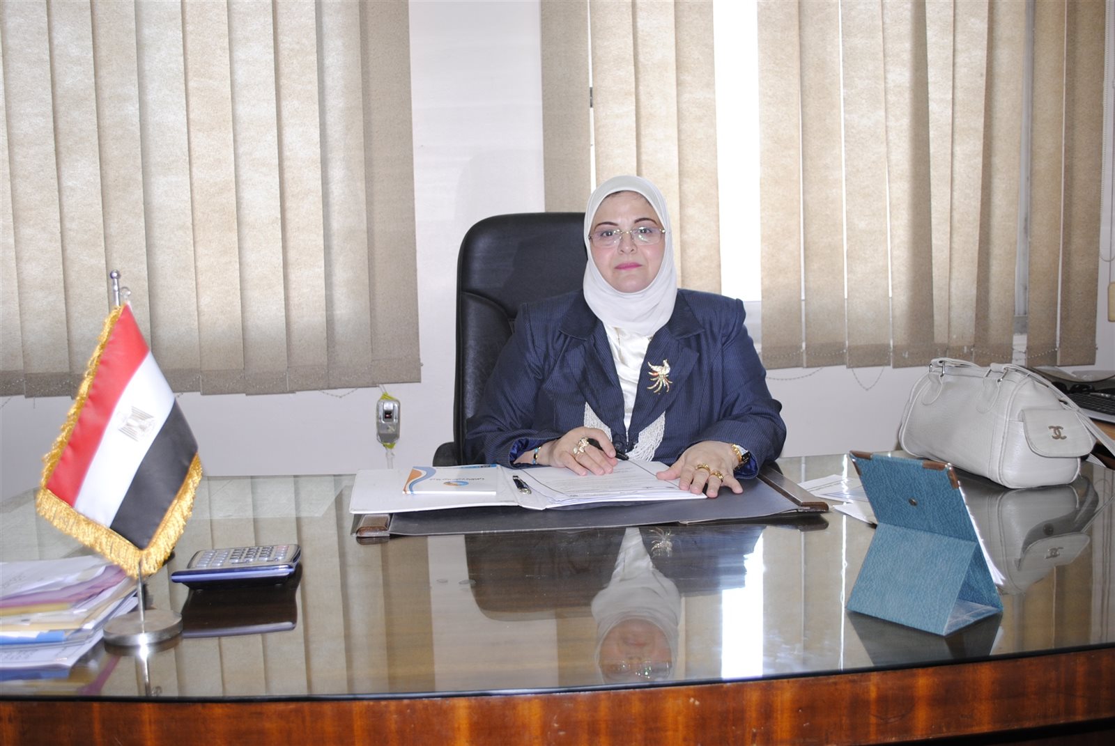 الدكتورة بثينة كشك، وكيل وزارة التربية والتعليم بالجيزة