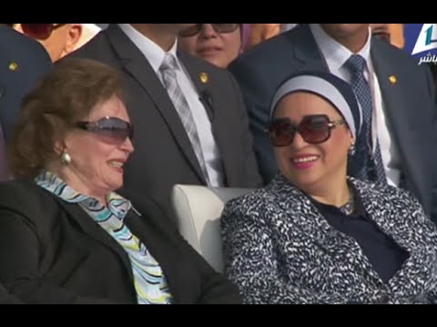 جيهان السادات وحرم الرئيس السيسى