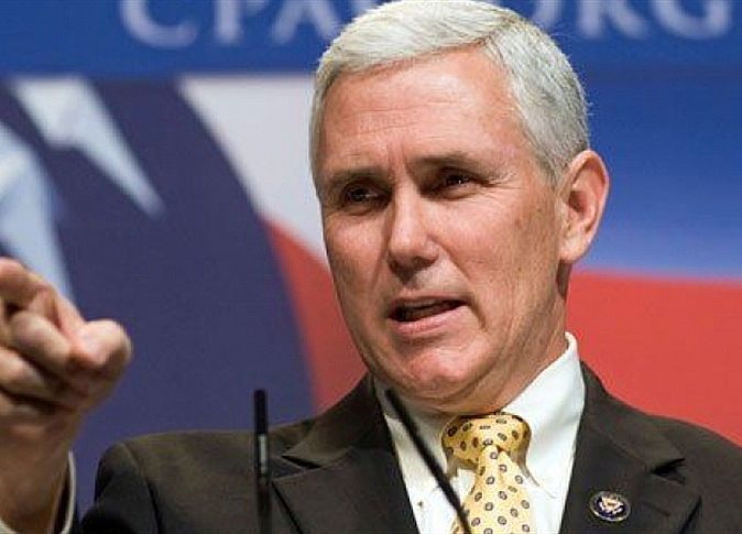 نائب الرئيس الأمريكي مايك بنس