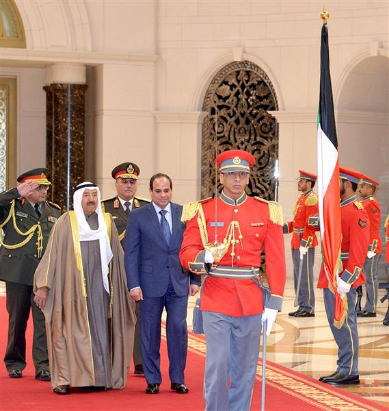 صباح الأحمد الجابر والسيسي صباح الأحمد الجابر والسيسي