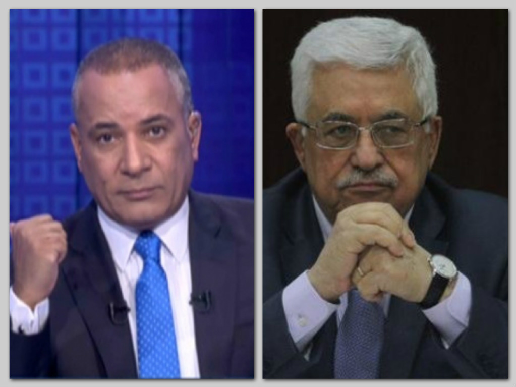الإعلامي أحمد موسي ومحمود عباس
