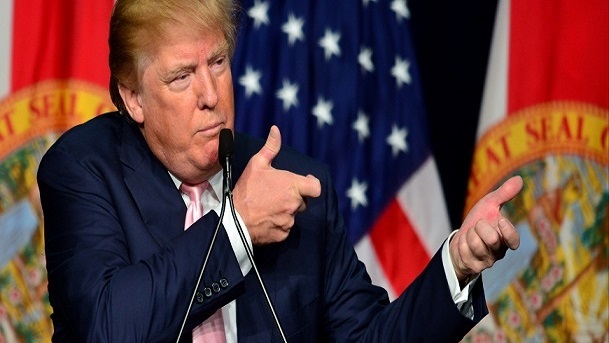 المرشح الجمهورى للانتخابات الامريكية دونالد ترامب