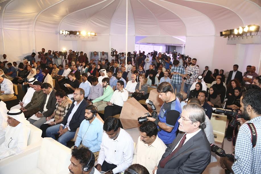 مؤتمر صحفي لإعلان تفاصيل معرض الشارقة الدولي للكتاب