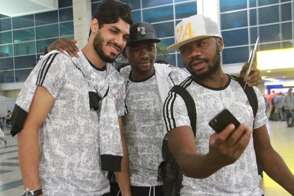 نجوم الزمالك فى الطريق لجوهانسبرج