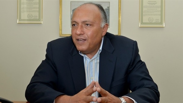 سامح شكرى وزير الخارجية