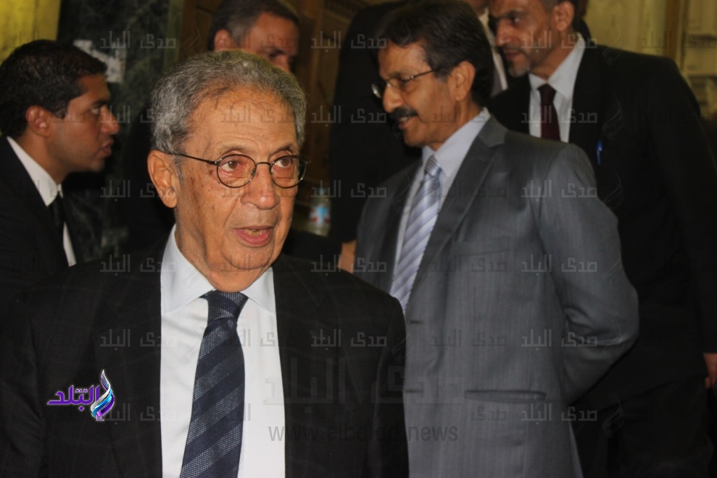 عمرو موسى المرشح الرئاسي السابق