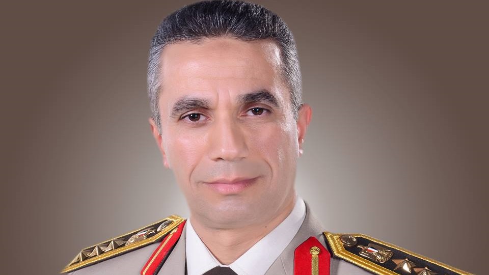 العميد محمد سمير المتحدث العسكرى للقوات المسلحة 